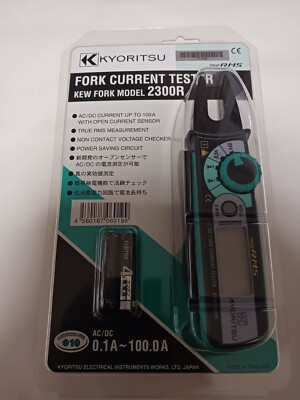 Kyoritsu Electric Meter 2300R Fork Current Tester Conductor Size Up to phi10mm