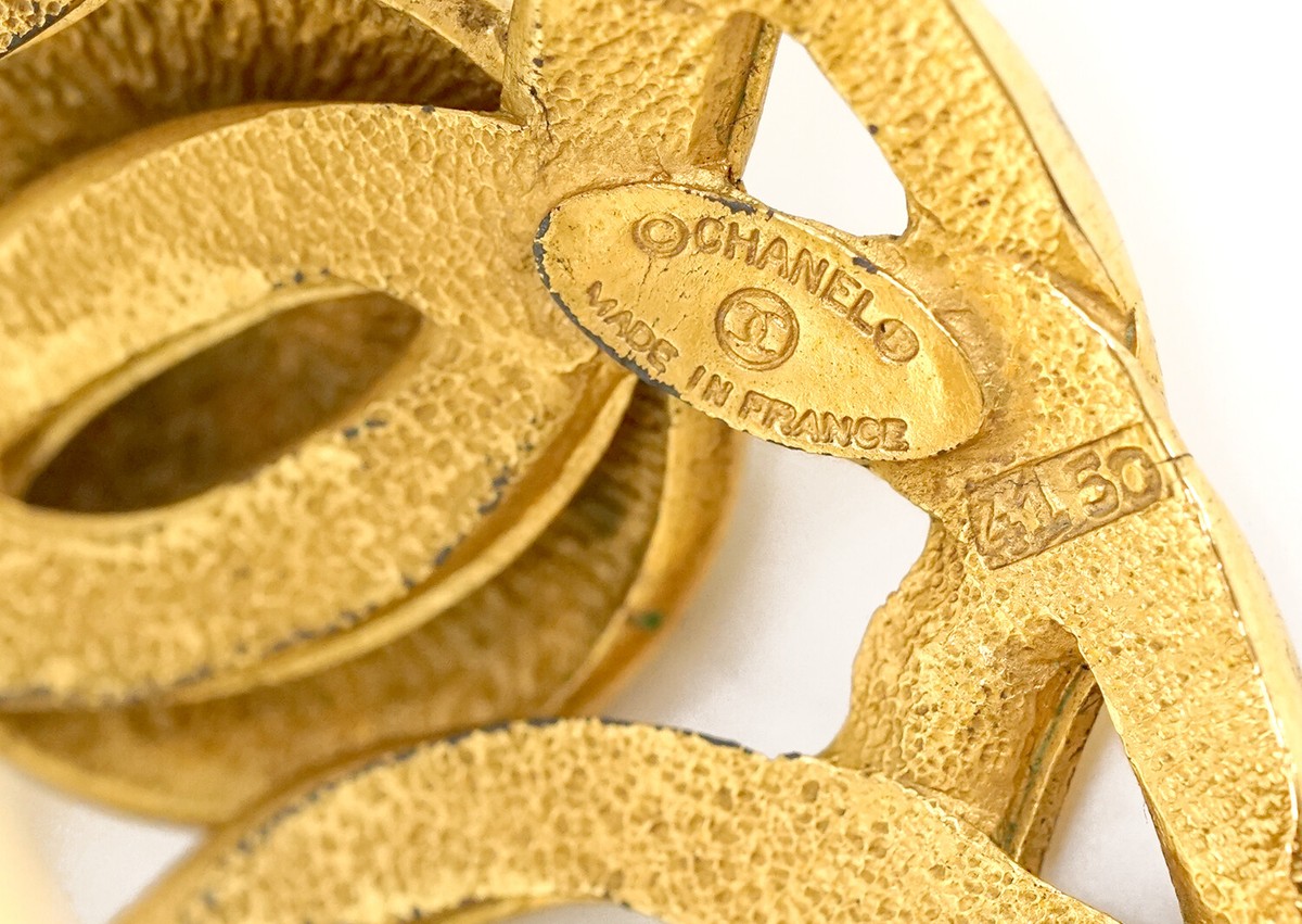 品多く CHANEL CC 7.8 Bracelet Bangle Round Logo その他