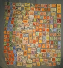 Antique & Vintage Mixed Used World Postage Stamp Lot (231)