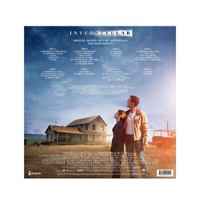 Interstellar Soundtrack Hanz Zimmer (Vinyl LP) Expanded 12