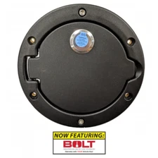 Pop N Lock Locking Fuel Cover W/ Bolt Technol fits 07-18 Jeep Wrangler JK PL3000