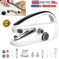 Mini Sewing Machine Handheld Cordless Hand Held Portable Easy Home Stitch Set 🔥