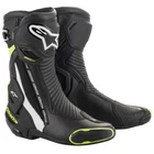 Alpinestars SMX Plus V2 Black white & Fluo Racing Sport