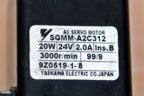 Yaskawa Servo Motor SGMM-A2C312 free ship - Picture 2 of 3