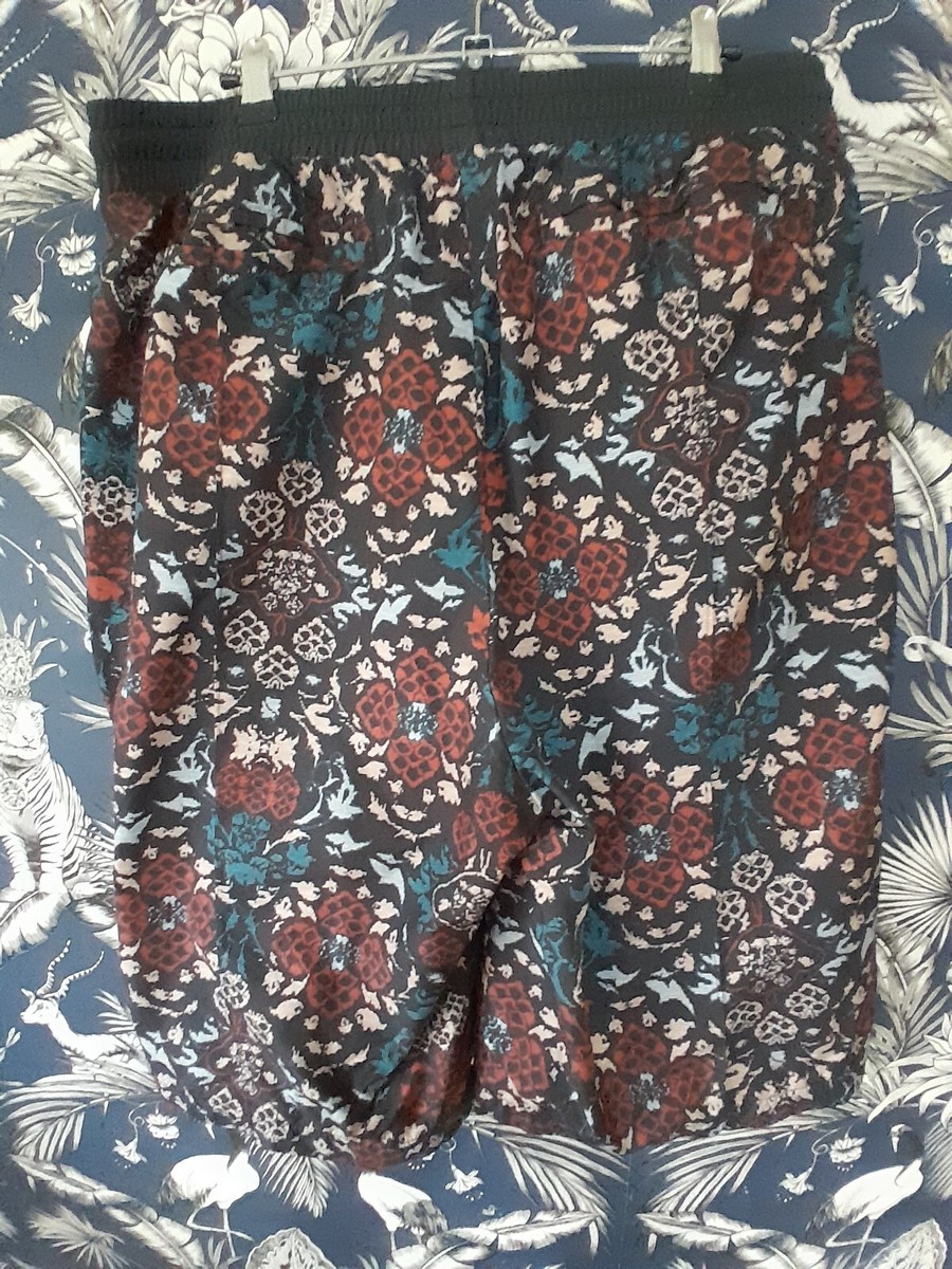 Adidas Originals Mens Shorts Size large Ornamental Block Floral  Multicoloured