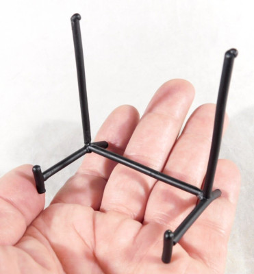 Easel Display Stand Metal Black Color Small Size