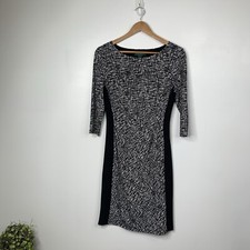 Lauren Ralph Lauren Dress Size 6 Women’s Black + White Sheath / Bodycon Fit