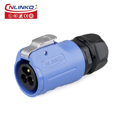 CNLINKO Waterproof IP68 M20 3 Pin Screw-in Aviation Wire Connectors No Welding - Picture 17 of 18
