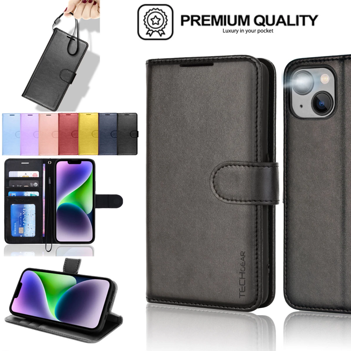 Iphone 15s flip cover leather Outlet
