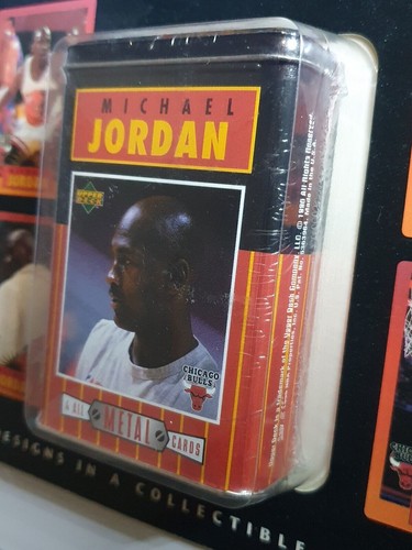 1995 Upper Deck Michael Jordan ALL METAL Card Set 4 Cards - Factory Sealed - Picture 3 of 4
