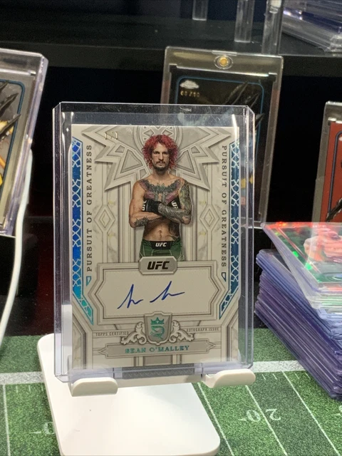 🔥2024 Sean O’Malley Topps Royalty 1/1 On Card Auto 🔥