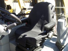 Made In Usa - Tractor Backhoe Loader Heavy Equipment Low Back Seat Cover - 20...