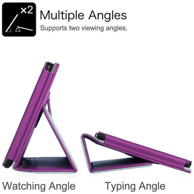 For Amazon Fire HD 8 Plus 10th 2020 Tablet Slim Folio Leather Case Stand Cover - Image 3 of 4