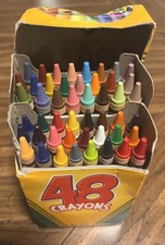 Vintage Crayola Binney Smith 48ct Preferred by Teachers Crayons 2004 UNUSED