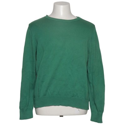 Peter Hahn, Strickpullover, Größe: 48, Grün, Baumwolle, Einfarbig #U8e