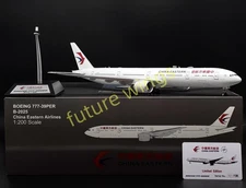 (RARE)1:200 InFlight200* China Eastern Airlines B777-300ER B-2025 Aircraft Model
