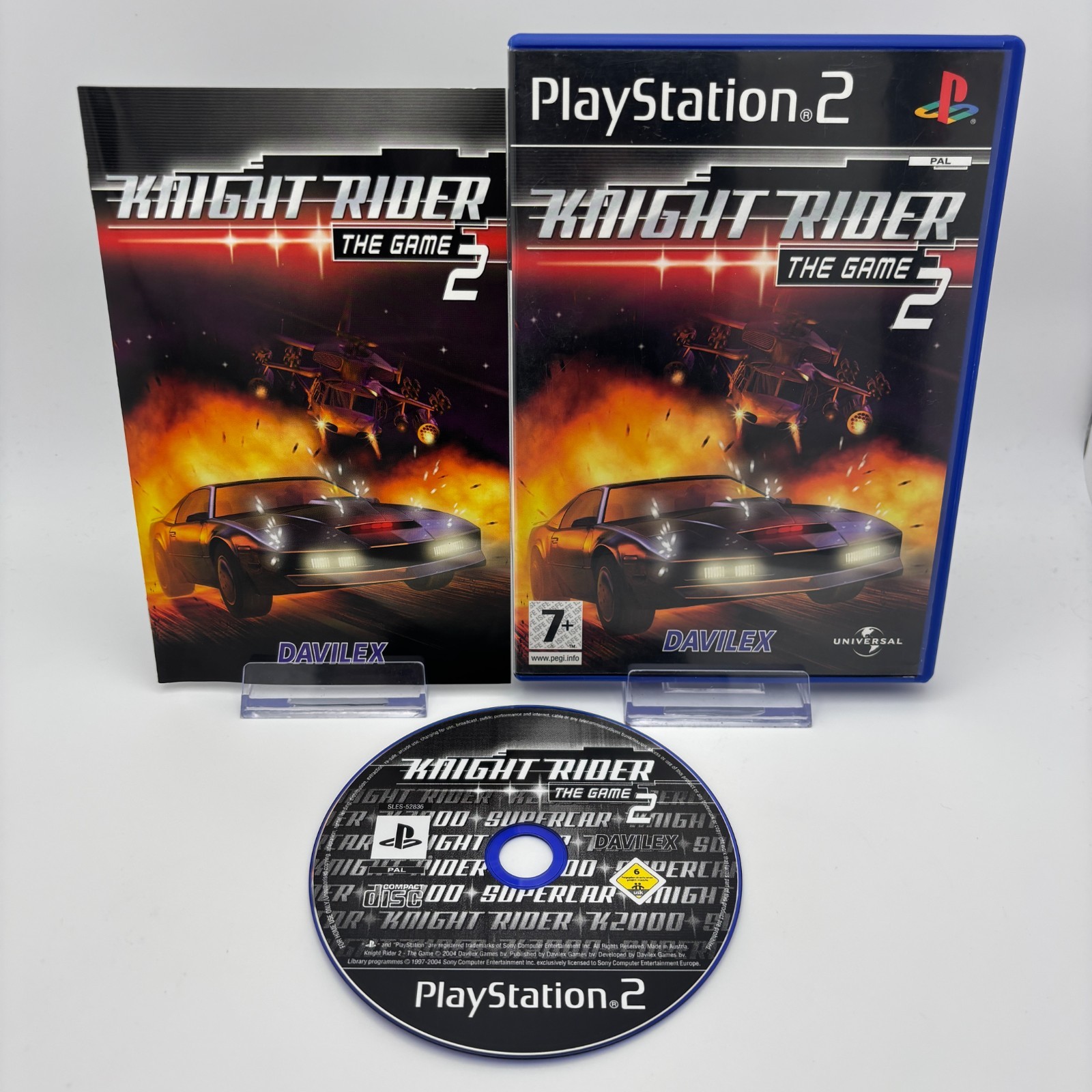 Knight Rider The Game 2 (PAL Sony PS2, 2004) *Near Mint* Tested *Disc Perfect*