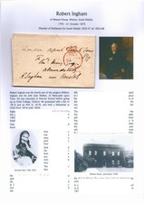 MM-GB Free Cover not Front 1839 signed R Ingham, MP South Shields