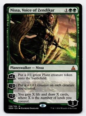 Nissa, Voice of Zendikar [138/184] OGW Mythic Non-Foil [MTG Card English]