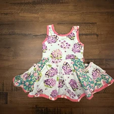 Boutique Sweet Honey Clothing Company Floral Spring Easter dress Infant 6 Months
