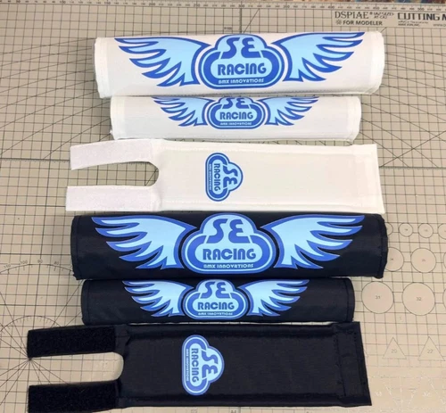 PK RIPPER Pad Set frame handlebars bar Stem bmx 20" Re Made black baby blue