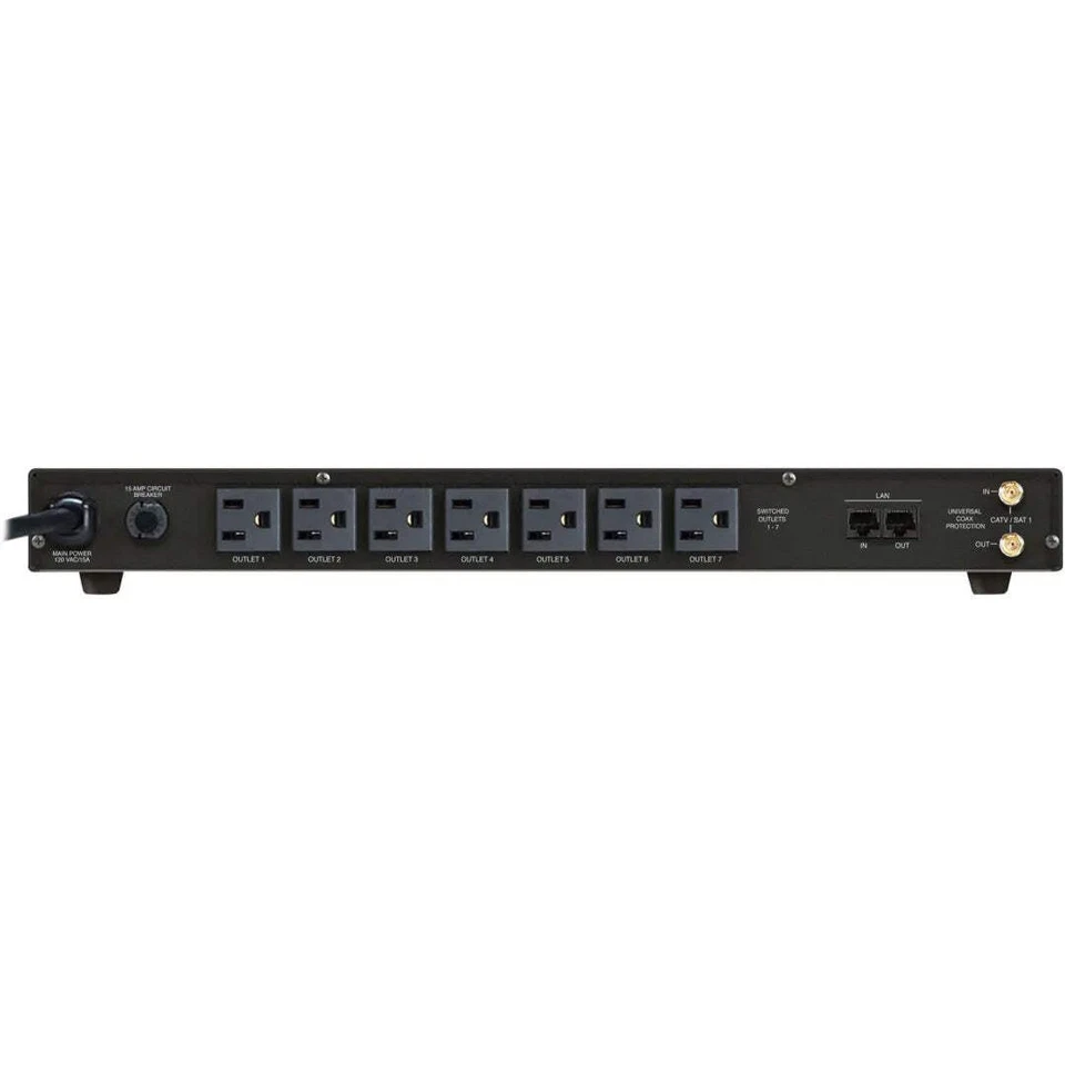 Panamax MR4000 8-Outlet AV Power Conditioner LAN Protection - Image 2 of 3