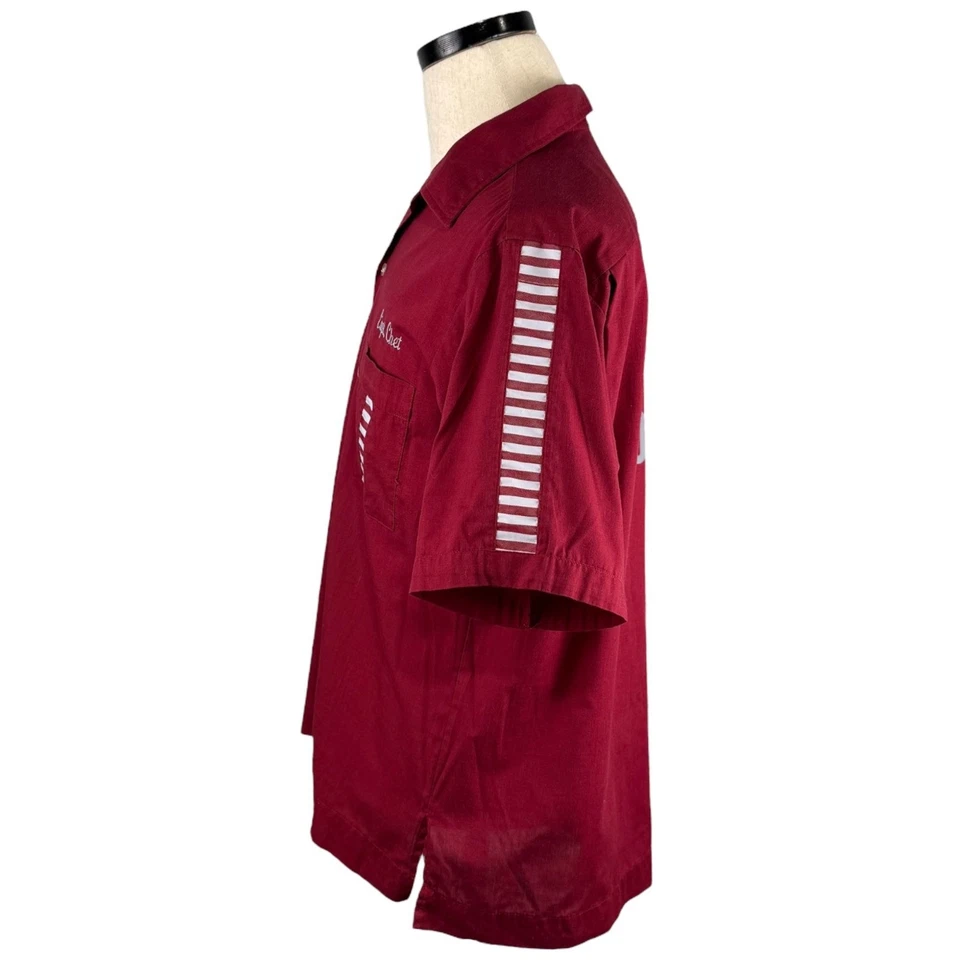 Capt. vintage Camisa de trabajo bordada Chet P.O. McIntire Tool Co Bowling XL AÑOS 70 Foto 4 de 4