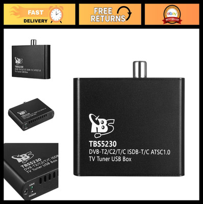 DVB-T2/C2/ISDB-T ATSC TV Tuner Box - Multi-Format Receiver for Digital TV