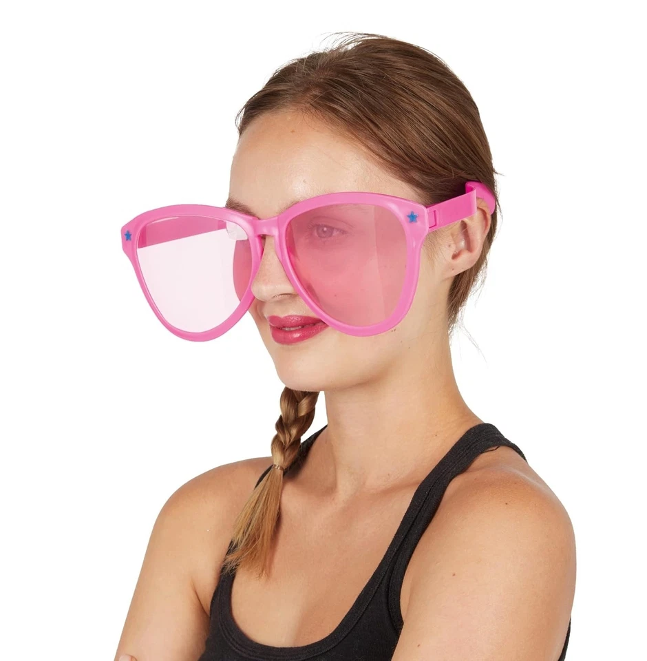 Lunettes géantes clown Carnaval Halloween Cosplay P'TIT CLOWN 10869 - Photo 2/4