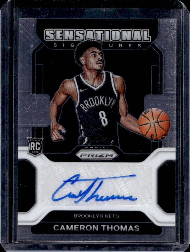 Cameron Thomas trading card