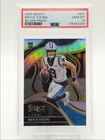 BRYCE YOUNG 2023 SELECT CLUB LEVEL ROOKIE SILVER PRIZM RC PSA 10 Q4244