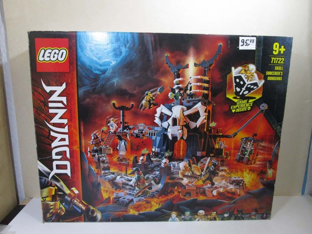 Lego Ninjago Set 71722 Skull Sorcerer´s Dungeons vollständig mit BAL + Karton