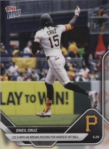 2025 Oneil Cruz CITY CONNECT GAME USED MEMORABILIA #/150 | eBay
