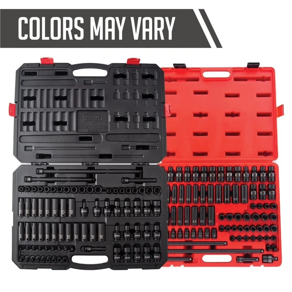 Juego de enchufes de impacto maestro Sunex 3580 3/8" Drive 80 piezas Foto 4 de 4