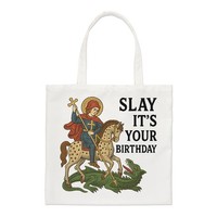 Slay It's Your Geburtstag Ritter Regular Tragetasche Geschenk Lustiger Witz Mum