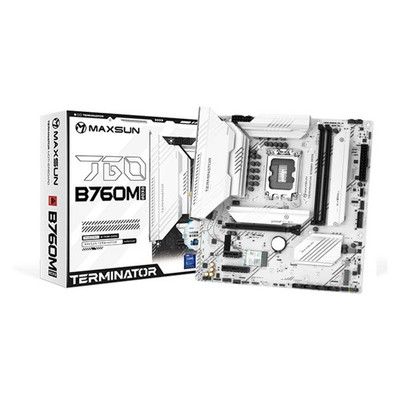 MAXSUN ms-terminator b760m gkd5 ice socket 1700 moederbord (zwart