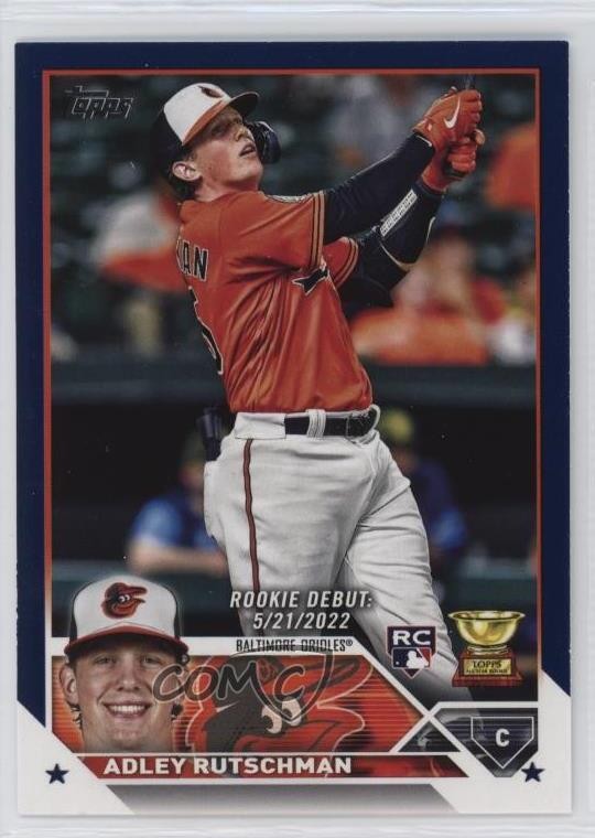2023 Topps Update Debut Retail Royal Blue Adley Rutschman #US180 Rookie RC z2n