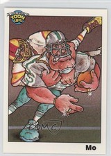 1991 Toon Ups All-Star Football Series 1 Promo Mo 0q3
