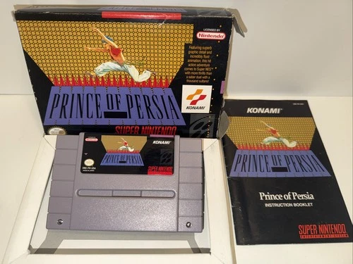 Prince of Persia SNES Super Nintendo Game CIB Complete