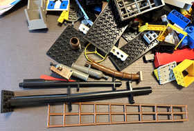 Large LEGO Parts Lot ~ 6274 Caribbean Clipper & 6260 Shipwreck Island