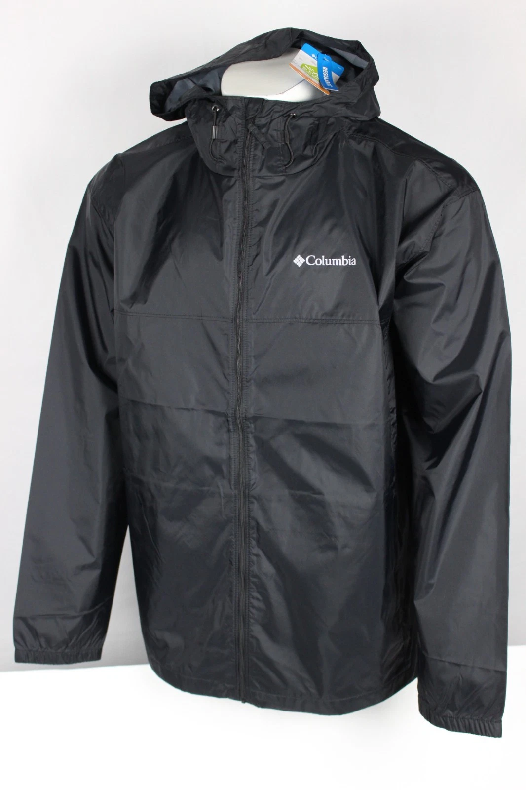Columbia Men's Big Delta Jacket II Hoode Windbreaker Big Sizes Black XS5534 010