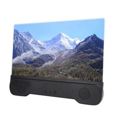Hot 14 Inch Mobile Phone Screen Magnifier With BT Speaker Video 3D Amplifier