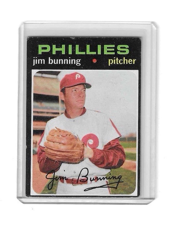 1971 Topps Jim Bunning #574