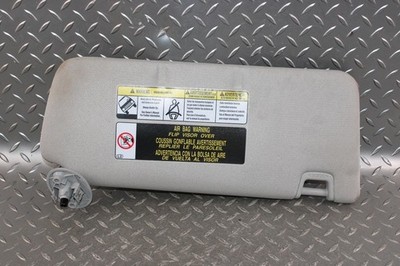 16-23 Tacoma Cement Gray Cloth Left LH Driver Interior Sunvisor OEM Factory OE