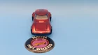 Hotwheels 1968 Red Line Turbo Fire Spectra Flame Red Car W/Button Near Mint