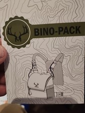 Binocular Harness Chest Pack: Bino Case with Rangefinder Pocket for Hunting B...