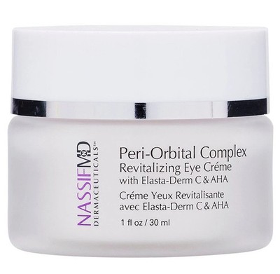 NassifMD Peri-Orbital Complex Revitalizing Eye Cream With Elasta-Derm C AHA NIB