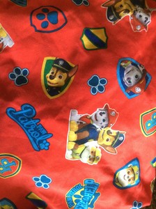 paw patrol crib sheets