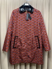 Versace X Goyard  Coat Jacket  Medusa Logo Women’s Print Size 42/8 M Rare Gold