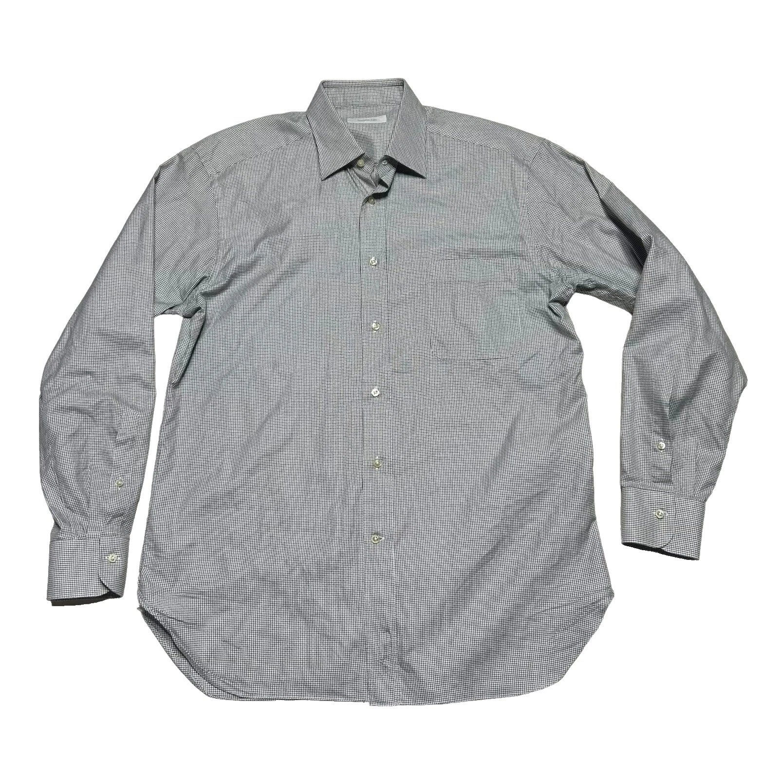 Botón Casual geométrica Ermenegildo Zegna-Down Shirts for Men